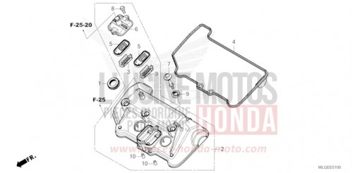 CYLINDER HEAD COVER CRF1100A4P de 2023
